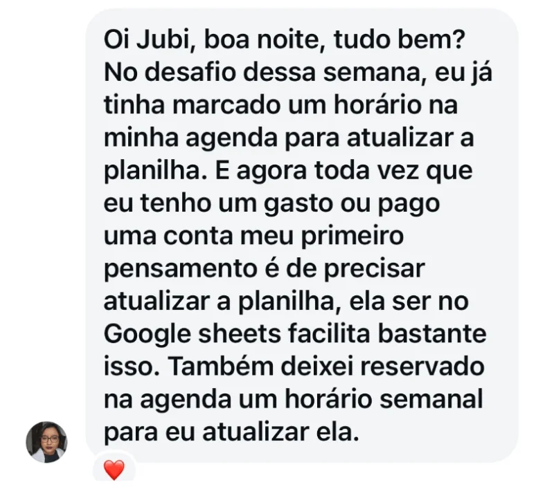 Página Planilha AI 2025 Depoimentos 1